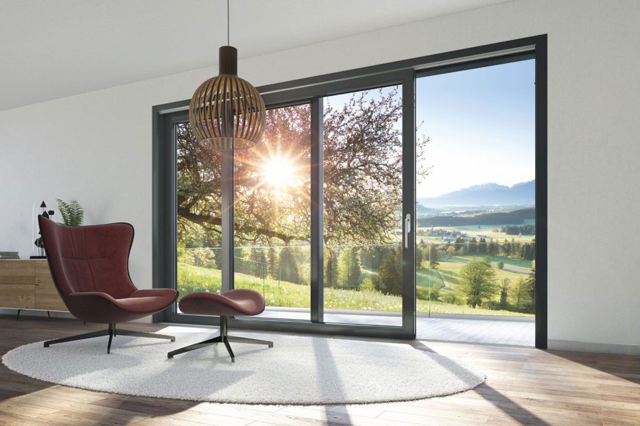 Die Hebeschiebetür Schüco LivIngSlide