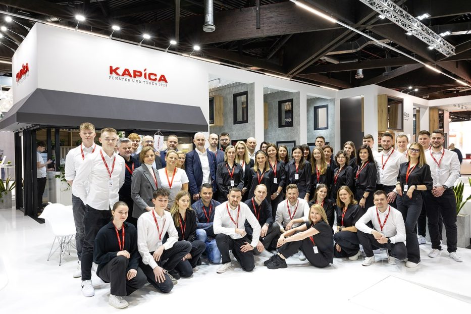 KAPICA unter den Spitzenreitern in der Branche auf der FENSTERBAU FRONTALE 2024