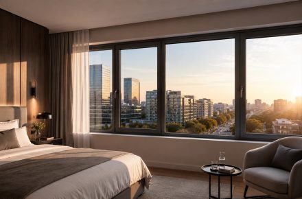 Schallschutz in Ballungsräumen – Auswahl von Bauelementen mit hohem Rw-Wert für Hotels und Wohnungen